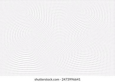  Einfache Polka Dot Lila Farbe Wellenmuster Ein weißer Hintergrund mit einem Muster von Punkten 