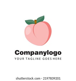 simple pomegranate flat design style