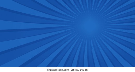 Simple pop art fondo azul. Patrón de cartel de arte de diseño vintage de buena luz moderna de Ilustración vectorial de Anuncio