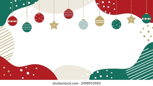 Einfache und Pop Weihnachts-Bilderrahmen