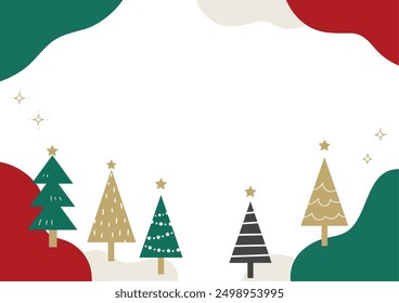 Einfache und Pop Weihnachts-Bilderrahmen