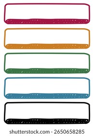 A simple, pop, handwritten text frame with a shadow