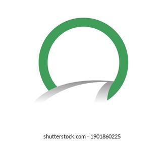 Simple Portal Tunnel Symbol Vector