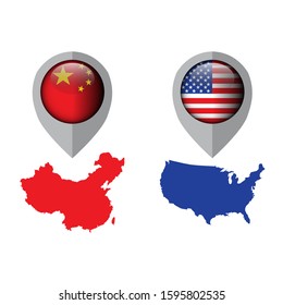 The simple portrayal of Americans on the stars and China in one-on-one rounds to scream at each other