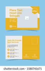 It is a simple post card. You can use it in your business 
