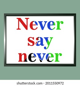 a simple poster design with colorful text, good for business education or motivation letter