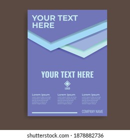 Diseño de afiches simple. Gran vector para banners, volantes, web, aplicaciones, promociones de ventas, certificados, medios sociales, tiendas en línea, etc.