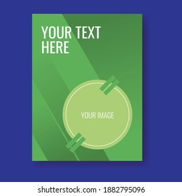 Diseño de afiches sencillo con color de base verde claro. Gran vector para tienda online, web, banner, volante, promoción de ventas, marketing de productos, folleto, medios sociales, etc.