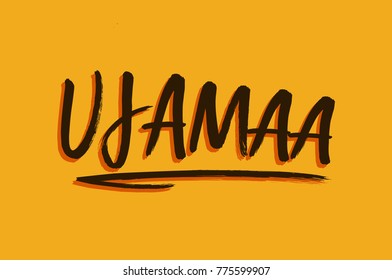 Simple poster or greeting card vectors that can be used or shared during a kwanza event. Suitable for print, distributed to friends, family and also in printing business. 