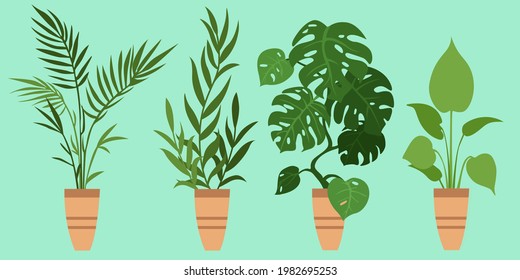 Simple pot design for home interior decoration. This design is suitable for simple and minimalist vector design properties.