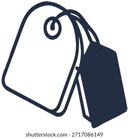 Simple Price Tag Icon Vector Illustration