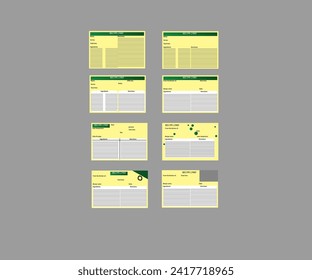 simple printable recipe card template