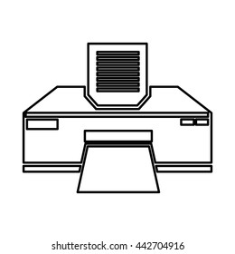 simple printer icon