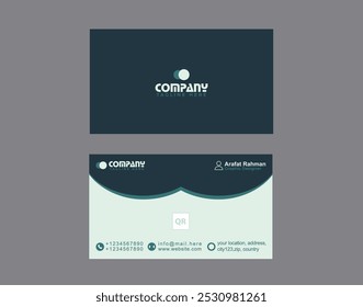 simple and professional business card design template