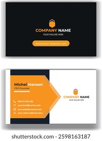 Simple Professional Business Card design.