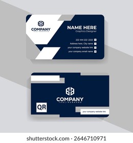 Simple and Professional Business Card Template for Agencies and Freelancers