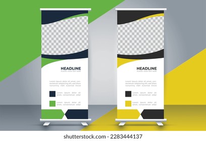 diseño de plantillas de banners para el resumen de negocios profesional simple	