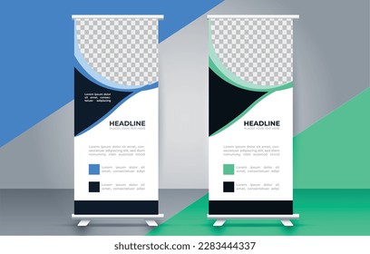 diseño de plantillas de banners para el resumen de negocios profesional simple	