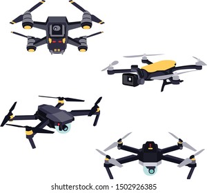 simple professional colourfull drone collection 