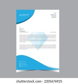  Simple And Professional Letterhead Design