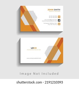 Simple Professional Modern And Creative Business Card Design Template For Business Company Agency Corporate