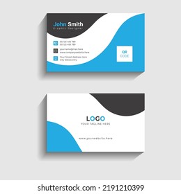 Simple Professional Modern And Creative Business Card Design Template For Business Company Agency Corporate