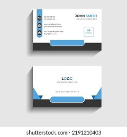 Simple Profesional Moderna Y Creativa Plantilla De Diseño De Tarjetas De Negocios Para Empresa Corporativa
