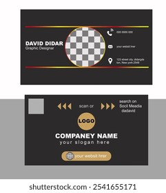 Simple Professional Stylist Modern business card Layout