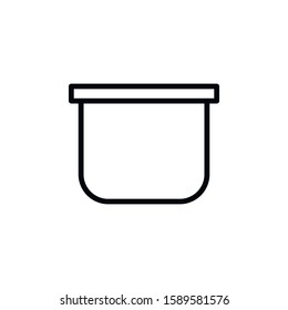 Simple projection screen line icon. Stroke pictogram. Vector illustration isolated on a white background. Premium quality symbol. Vector sign for mobile app and web sites.