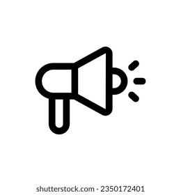 Simple Promotion icon. The icon can be used for websites, print templates, presentation templates, illustrations, etc