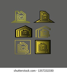 simple property logo vector template