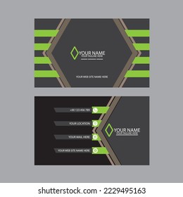 Simple psd business card template