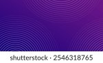 Simple purple abstract background with circle line motif