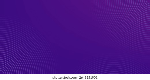 Simple purple abstract background with circle line motif