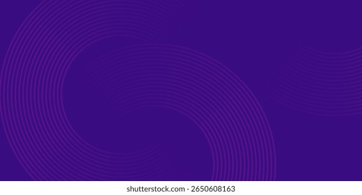 Fundo abstrato roxo simples com motivo de linha circular
