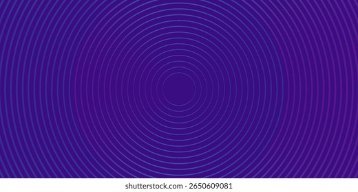 Einfach violetter abstrakter Hintergrund mit Kreislinienmotiv