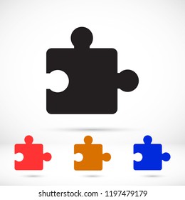 Simple puzzle icon