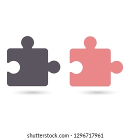 Simple puzzle icon