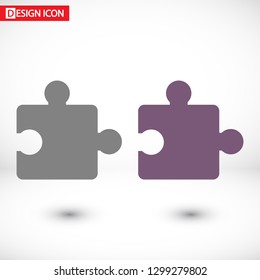 Simple puzzle icon