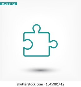Simple puzzle icon