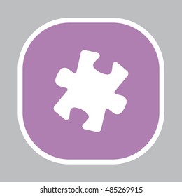 Simple puzzle icon