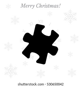 Simple puzzle icon