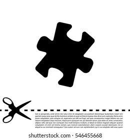 Simple puzzle icon