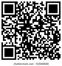 Simple QR Code bar template for private and commercial use