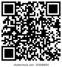 Simple QR Code bar template for private and commercial use