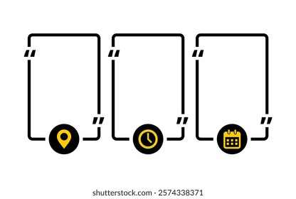 Simple Quote Frames with Icons