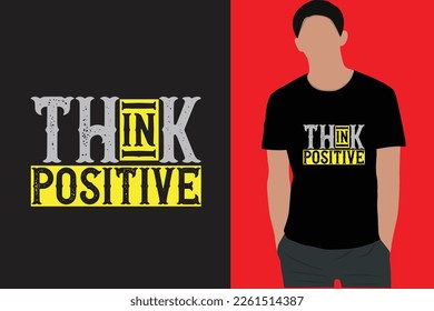 Simple quote typography black t shirt design concept