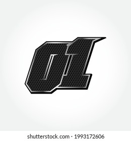 Simple Racing Start Number 01 Vector Template