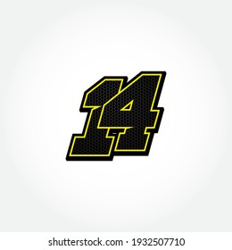 525 14 Racing Number Images, Stock Photos & Vectors | Shutterstock