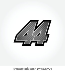 Plantilla de 44 vectores de inicio de carreras simple